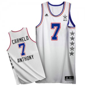 Maillot De Basket All Star 2015 East Carmelo Anthony 7 Blanc